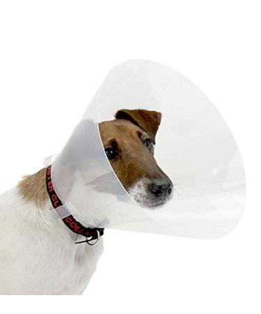 Croci - Elisabethan collar for dogs size XXL cone -shaped Elisabethan collar for protecting and care for dogs and cats prevents scratches bites and licks 30 cm