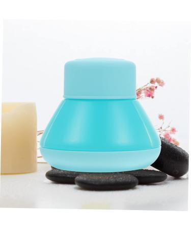 minkissy 1 PC Bottled Body Conditioner Travel Cream Container Travel Liquid Container Empty Sample Jars Hand Cream Container Perfume Jars Portable Bottle Lotion Dispenser Shampoo Bottle Abs 9X8X8CM Blue - Buy Online on GoSupps.com