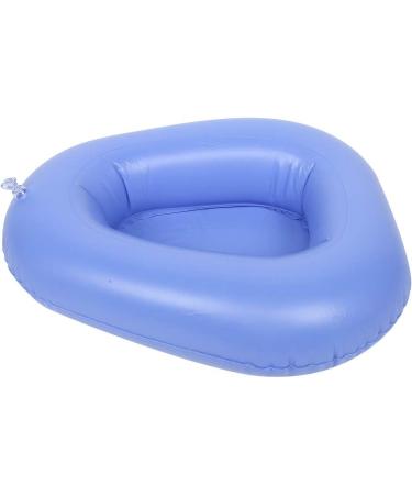 Bed Pans 100kg Load Lightweight Air Bedpan Practical Come with Inflator for Elderly Bedridden(blue) - Buy Online on GoSupps.com