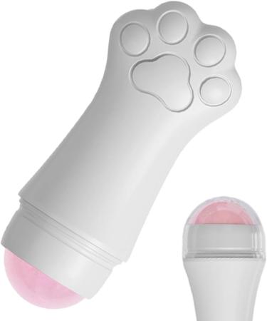 Jade Face Roller Puffiness Reducing Roller Facial Roller Skincare Roller Cat Claw Facial Skin Massager Roller Jade Stone Skin Care Tool Relaxing Jade Roller for Skin White - Buy Online on GoSupps.com