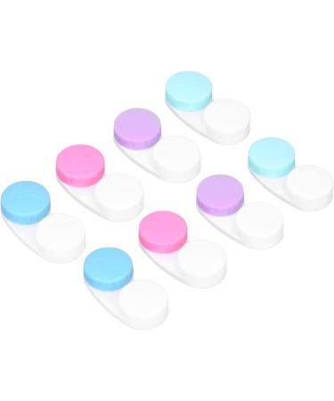 NATUDECO 12-Part Portable Contact Lens Container Kit - Colorful & Large for Travel & Outdoor Activities - Buy Online on GoSupps.com
