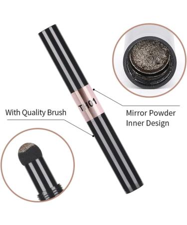 Nail Powder Pen Chrome Glitter Nail Powder Mirror Effect Nails Gel Polish Pens DIY Nail Decoration Nail care tools - Buy Online on GoSupps.com