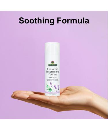 Nature's Answer Relaxing Magnesium Cream 1.7 oz Topical Magnesium with Shea Butter Olive & Lavender Oils Paraben- & Sulfate-Free Vegan & Non-GMO Skin-Soothing Body Cream - Buy Online on GoSupps.com