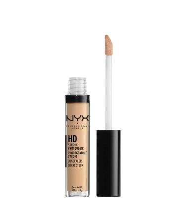 NYX Professional MakeUp Professional Makeup HD Photogenic Concealer Wall for all skin types medium cover color: sand beige sand beige 3 g (1 Pack)