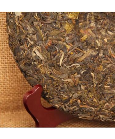 HQZM Yunnan Daxueshan Puer Tea Raw Tea Ancient Tree Treasures Puer Tea 357g - Buy Online on GoSupps.com