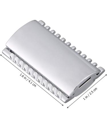 Minkissy White Toilet Item Set - Metal Razor Kit with Replacement Heads for Men's Electric Shaver - Durable 3-Head Shaving Solution - Buy Online on GoSupps.com