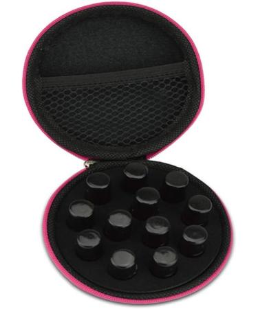LURROSE 2 pcs Mini therisches l Aufbewahrungstasche Tragetasche mit Schaumstoffeinsatz f r 1ml & 2ml Flaschen | Internationale Lieferung - Buy Online on GoSupps.com