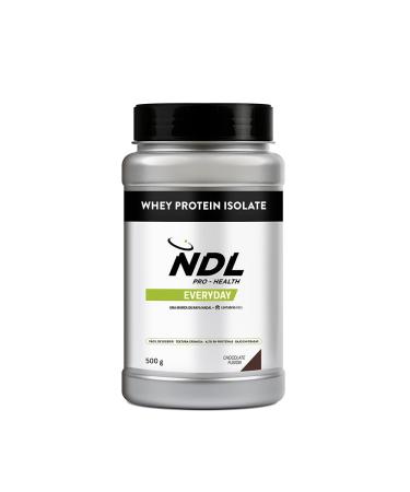 NDL Pro-Health Whey Protein Isolate - Isolated Protein Tones & Builds Muscle Mass Improves Your Workouts High Protein - Chocolate Fusion - by Rafa Nadal