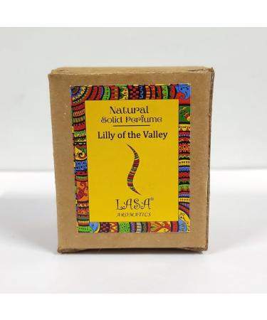 ANANYA FASHION & CRAFTS HUB Lilly of the Valley Natural Solid Perfume Beeswax Long Lasting Body Fragrance Balm Solid State Eau De Perfum in Wooden Jar 6 gm - Buy Online on GoSupps.com