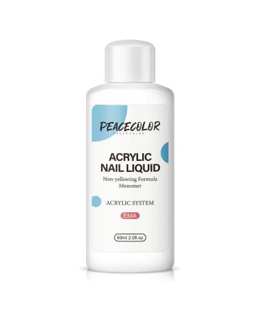 PEACECOLOR Manicure Kit Acrylic Liquid Nail 60ML Professional Acrylic Liquid Monomer EMA PB01-010