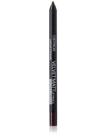 Catrice Velvet Matt Lip Pencil - Tasty Aubergine | Online International Shipping - Buy Online on GoSupps.com