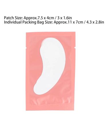 100 Pairs Disposable Eyelash Grafted Paper Patches - Lint Free Hydrogel Eye Masks for Lash Extensions | Essential Beauty Tool for Home and Salon Use - Buy Online on GoSupps.com