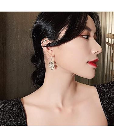 Earrings for Women Ladies Earrings Ladies Fashion Elegant Earrings Opal Long Pendant Earrings Christmas Party Banquet Earrings Jewelry Fashion Earrings Earrings for Women - Buy Online on GoSupps.com