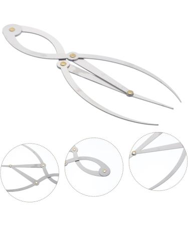 FOMIYES Eyebrow Shaper Ruler Measure Ruler Eyebrow Drawing Tool Template Positioning Ruler Stainless Steel - Buy Online on GoSupps.com