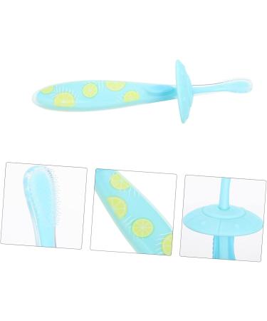 Gatuida 4pcs Baby Food Grade Silicone Toothbrush - Non-Slip Cleaning Brush for effective Oral Care - Buy Online on GoSupps.com