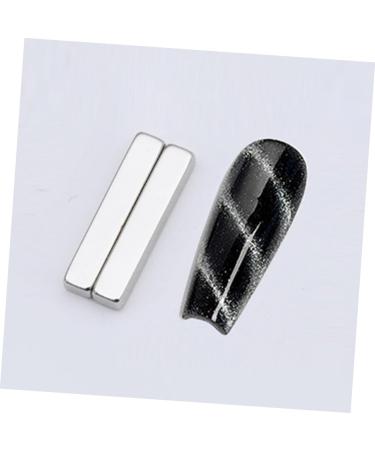 Beavorty 4 Sets magnet set suite gel fancy nail cat eye nail tool cat eye gel nail polish magnet nail polish Strip nail art tools 4 piece set magnetic cat eyes magnets - Buy Online on GoSupps.com