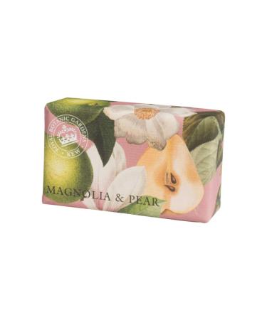 Royal Botanical Gardens Kew Magnolia & Pear Shea Butter Soap 240g Magnolia & Pear 240 g (Pack of 1)