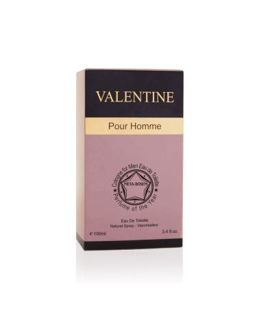 META-BOSEM Valentine Milano Cologne for Men Eau De Toilette Natural Spray | Woody and Spicy Scent | Masculine Captivating Fragrance | Casual and Formal Wear 3.4 Fluid Ounce/100 Ml - Buy Online on GoSupps.com