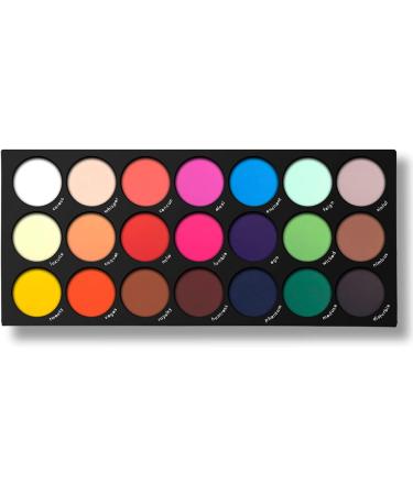 Karity Cosmetics Pro Palette: 21 Matte Eyeshadow Makeup Kit - Highly Pigmented and Professional Grade - Buy Online on GoSupps.com