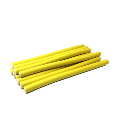 Twist-flex Hair Roller Curling Rods - 1/2 Diameter, 9.5 Length - 12 Pack - Buy Online on GoSupps.com