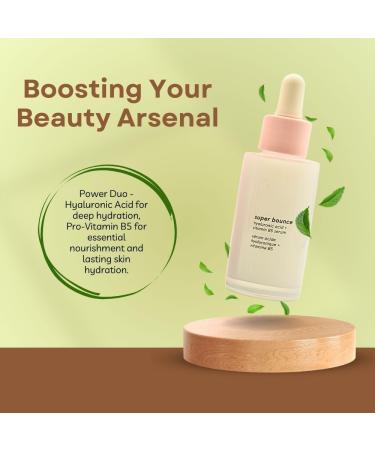 Glossier Super Bounce Hydrating Serum - Hyaluronic Acid & Vitamin B5 1 fl oz | International Shipping - Buy Online on GoSupps.com