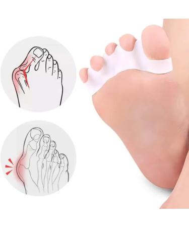 Toe Separators Spacers for Men and Women - Bunion Pads Yoga Toes Hammer Toe Corrector (Pink) - Buy Online on GoSupps.com