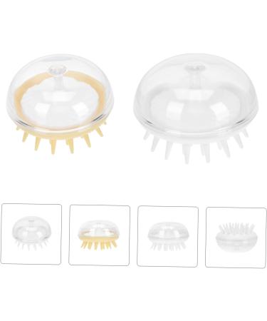 Beavorty 10 pcs Bath Massage Bush Tool Set - Kamm Lipstick Key Holder & Scalp Hair Brush for Shampoo & Bathing - Ideal for Hair Cleaning & Relaxation - Buy Online on GoSupps.com