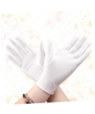 Ipetboom 9 Pairs Sunscreen Stretchable Lining Glove Formal Wear for Cleaning Cotton Glove White Butterflies for Crafts Industrial White Work Moisturizing - Buy Online on GoSupps.com