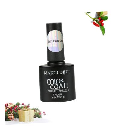 Healeved Nail Tips Transfer Manicure Diy Art Nail Tips Decorations Glue Holographic Nail Stickers Nail Art Foil Glue Nail Foil Sticker Glue Nail Gel Polish Glue Artificial Nails Repair Glue 7*3.3*1cm Black - Buy Online on GoSupps.com