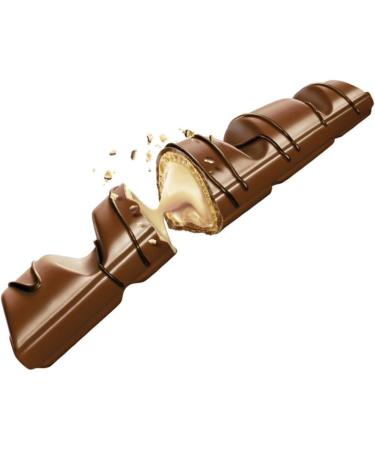 KINDAR BUENO Milk Chocolate and Hazelnut Cream Candy Bars 20 Packs 2 Individually Wrapped Bars Per Pack (20 x 43g) - Buy Online on GoSupps.com