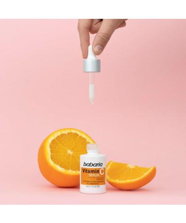  Babaria Babaria - Vitamin C Face Serum 30ml | Brightens your complexion | Anti-aging facial care for women | Antioxidant treatment | Anti-dark spots | Daily use day and night | 100% vegan - Buy Online on GoSupps.com