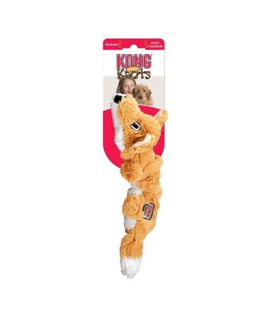 Kong - Scrunch Knots Fox - internal knotted ropes and minimal filling for less disorder - for medium -sized/large dogs multi 1 piece (1 Pack) - Buy Online on GoSupps.com