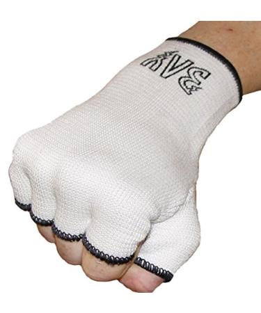 Bay slip bandages fist bandages elastic inner gloves for boxing gloves inner glove inner box gloves manuals boxing bandages boxing bandages 1 pair white size S M L XL bandage gloves boxing band gloves