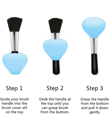 ZJchao Silicone Makeup Brush Covers - Travel & Home Organizer Protect Your Brushes with Soft Silicone Material - Buy Online on GoSupps.com