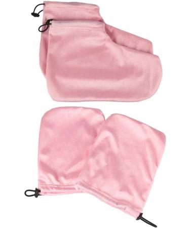 Frcolor 2 Pair Paraffin Wax Glove & Boot Liners - Thermal Ankle Boots & Hand Care Cozy Inserts for Spa & Moisturizing Treatment - International Shipping Available - Buy Online on GoSupps.com