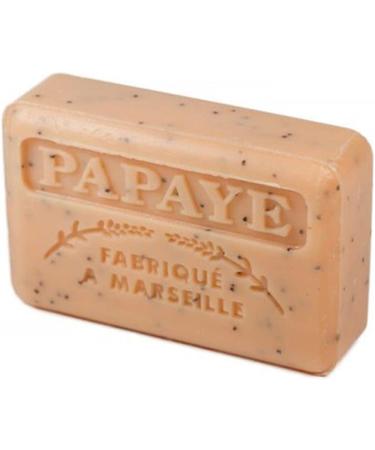 125g Savon De Marseille Soap - Papaya (Papaye) by Foufour - Buy Online on GoSupps.com
