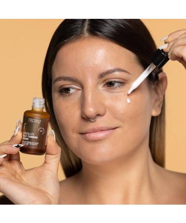 Freshly Cosmetics Natural facial selftanner in cream form Chocolate SelfTanning Serum 30 ml - Buy Online on GoSupps.com