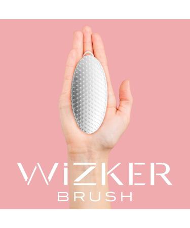 WIZKER Razor Bump Treatment Exfoliating Ingrown Hair Brush Waxing Shaving Face Body Scrubber Waterproof Lightweight Original - Buy Online on GoSupps.com
