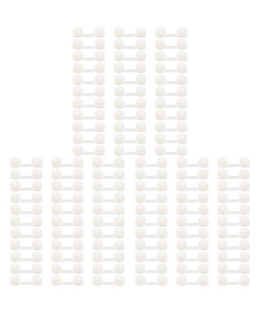 DOITOOL 150 pcs Plug Clips Tanning Nose and Sunless White Nasal Strips Dry Invisible Spray Block Anti- Air Haze Filter Polishing for Snoring Breathing Filtration Plugs Men Nostril Devices Whitex3pcs 3.8x1.2cmx3pcs