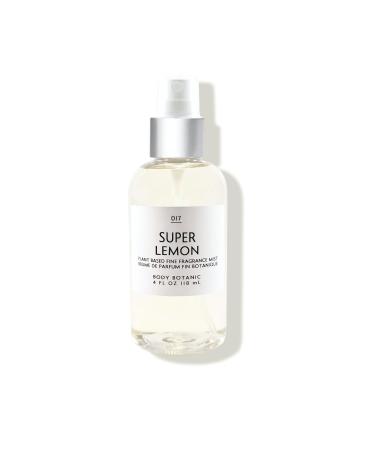 Super Lemon Fine Fragrance Mist 4 Fl Oz 118 mL - an irresistible Blend of Sweet and Tart Lemon Lemon Tree and Freshly Zested Lemon - with Plant Extracts - Buy Online on GoSupps.com