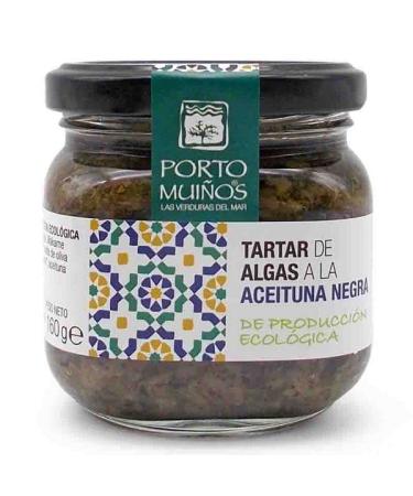 "Tart of seaweed with black oil of ecological production can 180 g"