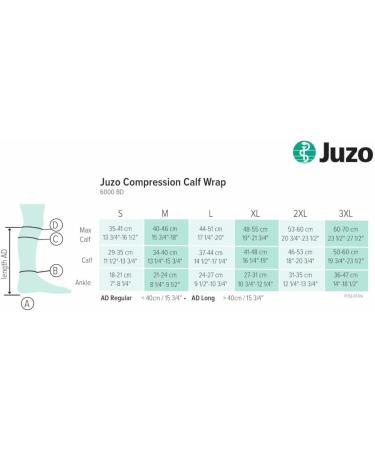 Juzo Calf Compression Brace - Reversible Multi-Purpose 30-60 mmHg Beige - S Max Regular XXX-Large Long - Buy Online on GoSupps.com