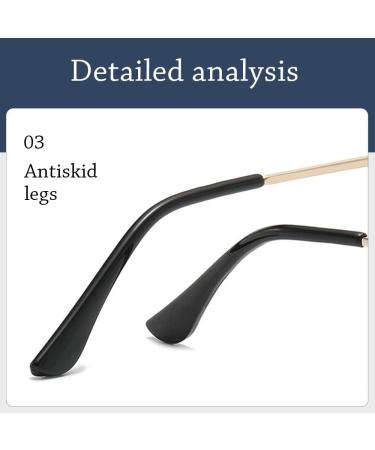 Buy GoFIDIN Blue-Light Blocking Glasses for Men & Women - Oversized Optical Frame Ultra-Lightweight Eye Protection for Office & Computer Use - Buy Online on GoSupps.com