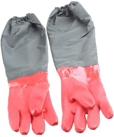 Emours Aquarium Gloves | Elbow Length Work Gloves | 27-Inch Long Sleeve Gloves - Buy Online on GoSupps.com