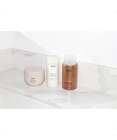 OUAI Thick Hair Treatment Set: Masque, Shampoo, Conditioner - Full Size - Buy Online on GoSupps.com
