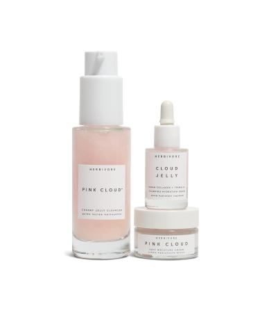 HERBIVORE Pink Cloud Hydrating Jelly Cleanser | Vegan Cruelty-Free Rosewater Face Wash & Makeup Remover for Sensitive Skin - Buy Online on GoSupps.com