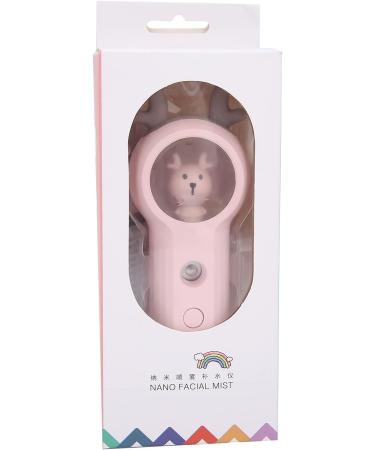 Desktop Pink Face Humidifier Sprayer USB Rechargeable Handheld Mist Sprayer - Buy Online on GoSupps.com