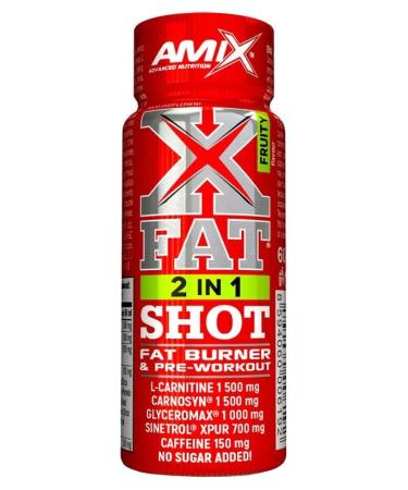 AMIX at 2in1 shot 20 flacons x 60 ml Fruity