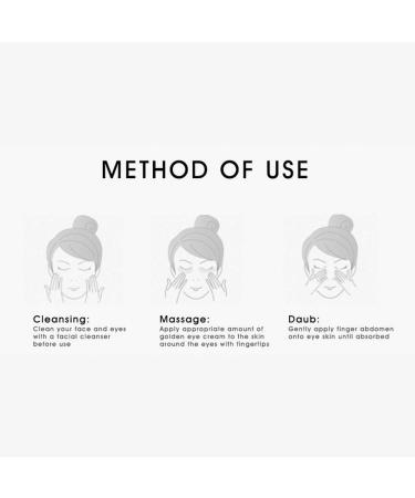 MIESCHER Golden Eye Cream: Moisturizing Serum for Dark Circles, Fine Lines, Puffiness & Bags - Buy Online on GoSupps.com