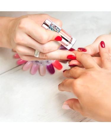 Double-End Nail Art Stamper & Templates Set - French Manicure Tool 8.6x3x3cm for Stunning Nail Designs - International Shipping Available - Buy Online on GoSupps.com